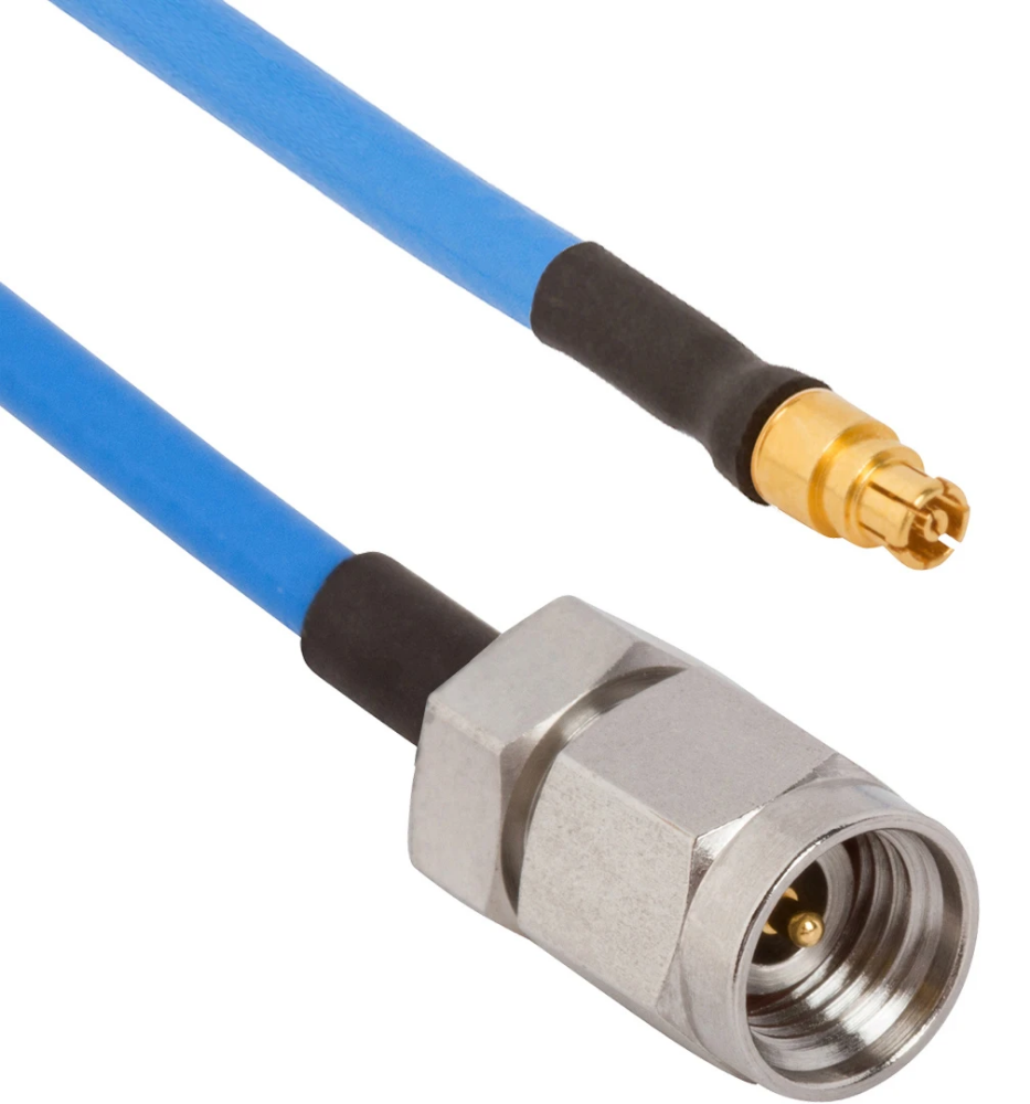 2.92mm Male to SMPM Female 250mm Cable Assembly for .086 Cable